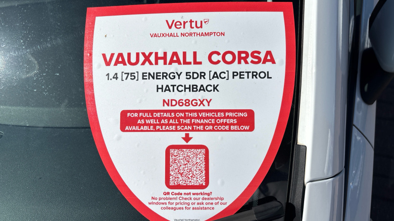 Vauxhall Corsa 1.4 [75] Energy 5dr [AC] Petrol Hatchback
